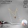 Stand for pendants, chains, bracelets, 15 × 10 × 28 cm, 2 mm plexiglass, in a protective film