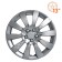 Wheel caps 13 "Tornado", Silver, Karbon, 2 pcs Airline AWCC-13-06