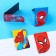 A postcard with magnetic bookmarks "Real Hero!", Spider-Man, 4 pcs.