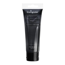 Acrylic matte paint in a 75 ml Calligrata, KM012 black, Panton Black C