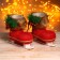 Candy "Boot", on a ski, a set of 2 pcs., Mix color