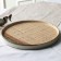 Ceramic plate "Self -Cecular", 21.2 cm, beige color