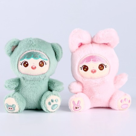 Soft toy "doll" in a suit, 12 cm, color mix-3