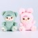 Soft toy "doll" in a suit, 12 cm, color mix