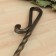 Scoop with forged handle