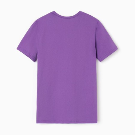 Women's T-shaped T-shirt T-shirt, purple color, size 46-3
