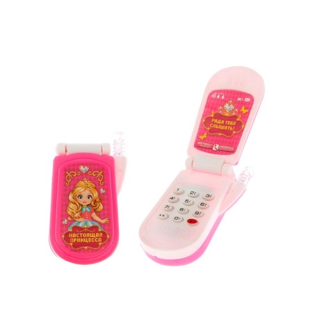 Musical phone "Real Princess", light and sound effects, mix-8