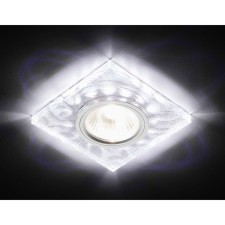 Ambrella Light Lumber built -in LED, G5.3, 3W, white color, silver, D = 55 mm