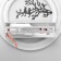 Sconces "Birds on the branch" LED 24W 3000-4000K Black 22x3.5x22 cm