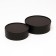 Box - tube 2 in 1, low with a deaf cover "Black", 21 x 7 - 18 x 6 cm