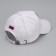 Men's cap "Coat of arms", white color, rr 56