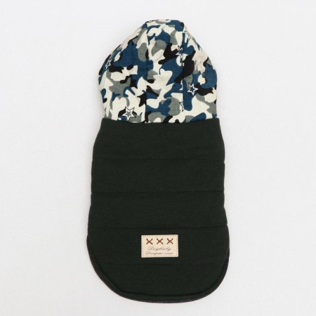 Jacket for dogs, s (DS 20 cm, Osh 23 cm, OG 32 cm), dark green-9