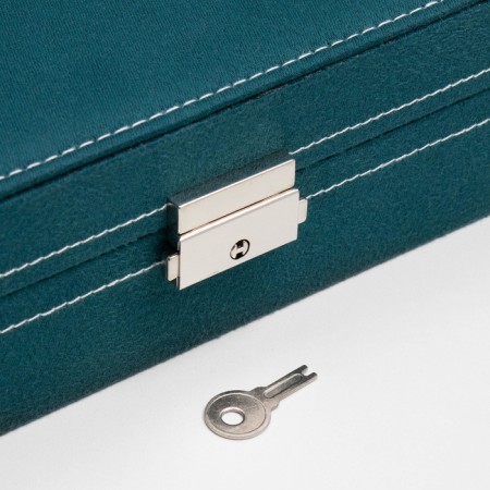 Steam for jewelry "Casket" universal, phlock, 28 × 19 × 6.5, sea color-4