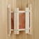 ABAZHUR with Himalayan salt 3 tiles, linden, 32.5x40.5x12.5 cm