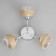 Cellular infinity chandelier 3x40W E14 chrome 40x40x25 cm