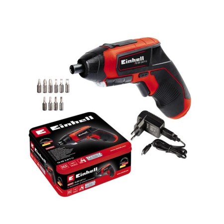 Battery screwdriver Einhell TE-SD 3.6/1 LI, 3.6 V, 180 rpm, 4.5 nm, 3-5 hours, 1/4-1
