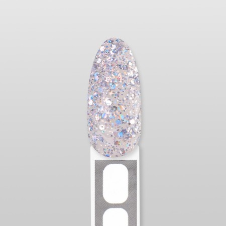 Polygel for building Glitter, 3 phase, 30 ml, LED/UV-4