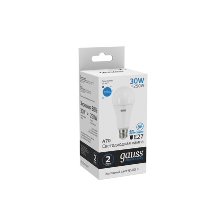 LED LED ELEMENTARY 30W A67 6500K cold. Bel. E27 2390LM GAUSS 73239-2