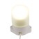 Lamp NBB 01-60-001 UHL1, E27, 60 W, 220 V, IP65, up to +125 °, white
