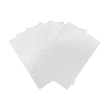 Cardboard White A4 8 sheets of Calligrata, non -moped, cardboard cover-2