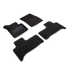 3D mats for Land Rover RR III, 2002-2012, black, set