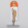 Wood comb-comb with teeth of different lengths, wooden handle, 12.5 x 9.5 cm