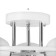 Chandelier 2781/3 E27 40W Belo-chromium 49x49x25 cm Bayerlux