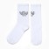 Women's socks "Angel", white color, size 23-25