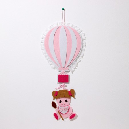 Decorative decoration (suspension) "Baby Girl" 22x22x53 cm-1