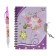 Notebook in a gift box, on a lock, A6, 50 sheets, line, "window", mix