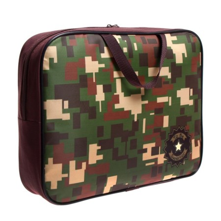 Folder with handles textile A4, 350 x 270 x 70 mm, calligrata "camouflage"-1