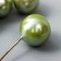 Decor for creativity "Ball light green pearl" d = 1.5 cm set 20 pcs 6x1.5x1.5 cm
