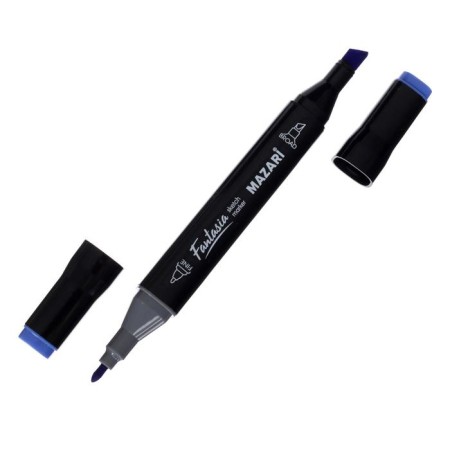 MARKERS for sketching bilateral Mazari Fantasia, 240 colors, (2 markers-blonders)-5