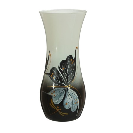 Vase "Black and white butterfly" 10.5x25.5 cm-1