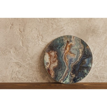 Board cutting glass shade "Marble Onyx", d = 20 cm-7