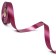 Polypropylene tape "Matte" for decor and gifts, burgundy, 2 cm x 50 m