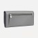 Women's wallet on magnets, gray color