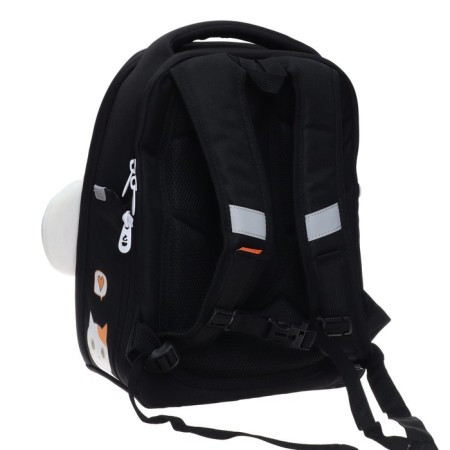 Barry -frame backpack Grizzly, 36 x 29 x 18 cm, with a key fob, black-1