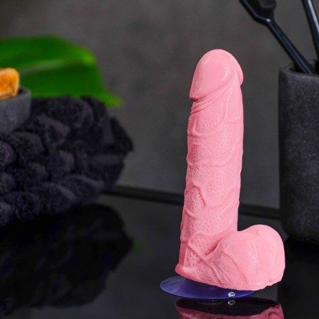 Figure soap "Favorite" on the suction cup 13cm, lilac 100 g