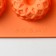 The form for baking the share "German cupcake. Openwork ", silicone, 12 cells, 28 × 16 × 1.5 cm, orange color