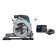 Dawed circular battery Makita HS009GD401, 40 V, 4AC, 4000 rpm, 235 mm