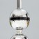 Tilde table lamp 1x40W E27 220V chrome 25x25x44 cm Risalux