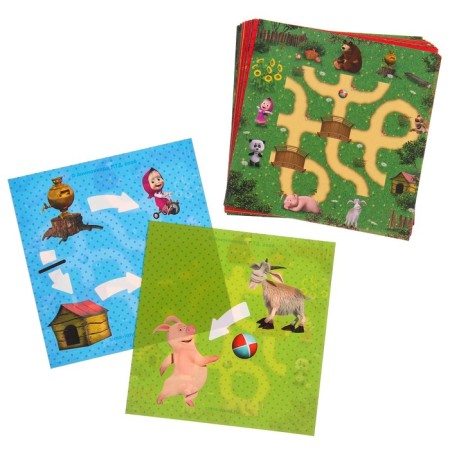 Magnetic game "Big Journey". Masha and the Bear-2