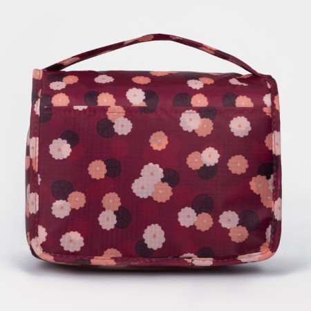 Cosmeticis-mester with a lightning, with hook, burgundy color-1