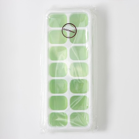 Form for ice with a lid of a share, 25 × 9.5 × 2.5 cm, 14 cells (4 × 3 × 2 cm), color mix-6