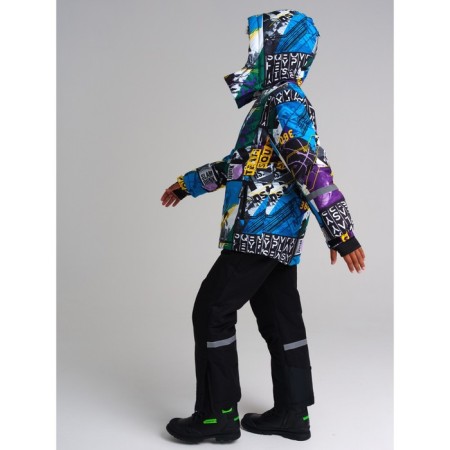 Winter jacket for a boy PlayTode, height 140 cm-3