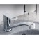 Kitchen mixer "RMS" SL137-004F-25, single-leaf, spill 225 mm, zinc, chrome