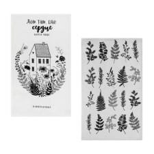 A set of towels of kitchen 