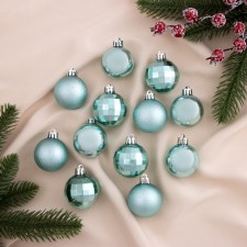 Set of balls plastic D-4 cm, 12 pcs 