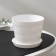 Pot with the Podon "Classic", 600 ml, white color